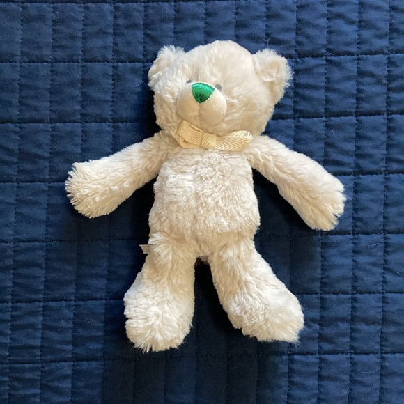 Demdaco May Birthstone Teddy Bear Green Heart Plush Emerald 2021 - Picture 7 of 8